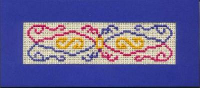 Celtic Bookmark
<p>This was a free cover kit from a British magazine.&nbsp; I liked the color combinations and the symmetry of the design.</p>
Keywords: cross stitch