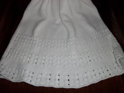 Bottom of gown
