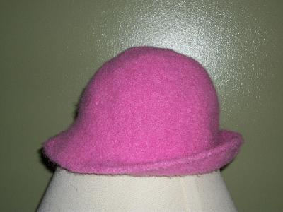 Just pink
<p>Started out as a Fedora, but had a mind of it's own</p>
