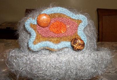 My own version of an amoeba with a suntan
