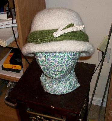 Calla Lily hat
