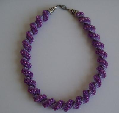 Purple Parade Choker
Keywords: beading