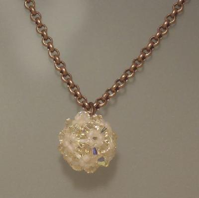 Swarovski Crystal Ball Pendant
