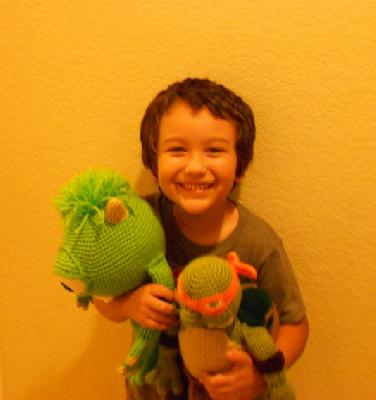 Turtle and Mike
