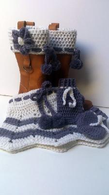 Chevron Skirt (bonus patterns with Chevron Hat)
