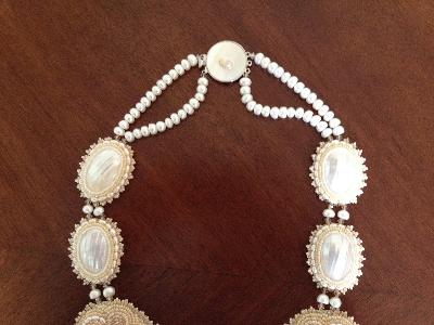Pearl Wedding close up 2
