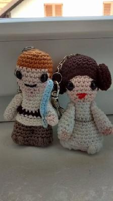Luke and Leia
