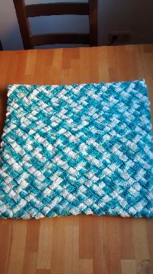 Knitted Entrelac Loop for SIL2
