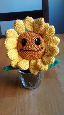 Crocheted Sunflower for SIL1
