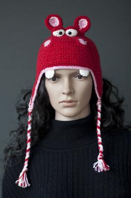 Hungry, Hungry Hippo Ear Flap Cap
<p>Hand Crocheted and available on Etsy&nbsp;https://www.etsy.com/listing/217221572/crocheted-hippo-character-cap?ref=shop_home_active_11</p>
Keywords: crochet