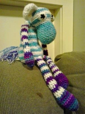 zebra
<p>Requested by my son. He picked the colors.</p>
