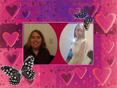Left my sister in law Char,Right me
