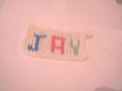 My godson Jay's name
