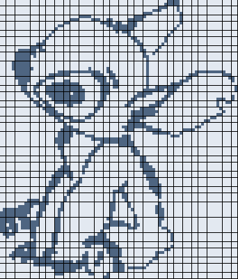 preview 8876 length across the top and bottom 78 x 91 pegs per column
