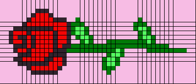 preview 12585 length across the top and bottom 44 x 19  pegs per column
