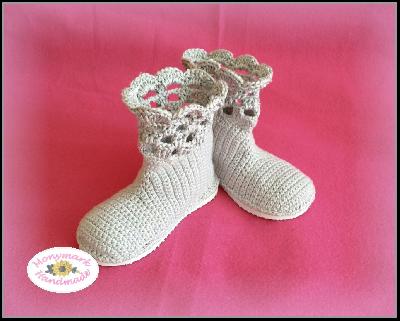 ABOVE ANKLE BOOTS - BLOCKS AND ARCHS SCALLOP 1B
