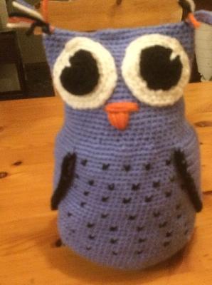 Owl
<p>Made for my cousins second childs christening.&nbsp;</p>
Keywords: #owl #toy