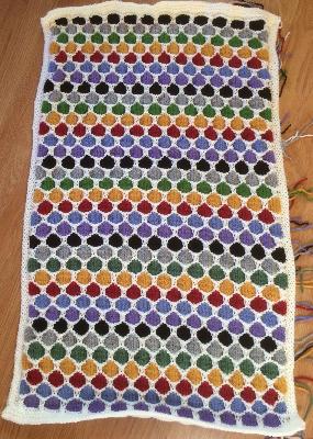 Babyblanket
<p>Made for my cousins second childs christening</p>
