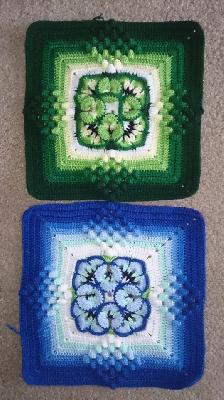 Granny square
Keywords: crocheting for home