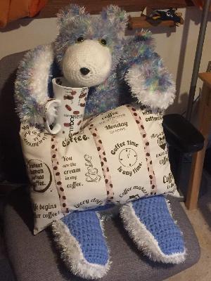 Stuff bear pillow
<p>Everyone loves this furry 