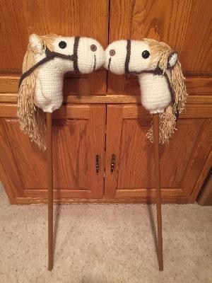 Hobby Horses
<p>I started out with a pattern and soon added things to make it more realistic. Loved ding these. I even made a 