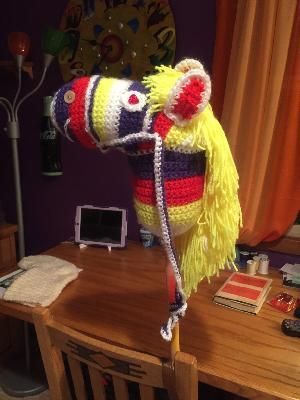 Horse of a Different Color
<p>Hobby horse in all different colors. Everyone loved it.</p>
Keywords: hobby horse
